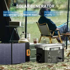 1800W Portable Power Station for Emergency Backup