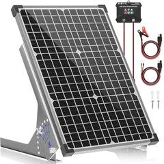 Voltset 30W Solar Panel Kit 12V MPPT Controller Adjustable
