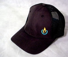 NEW w/ Tags BIOLITE Campstove HAT Baseball CAP Logo FLAME LIGHT Solar BLACK