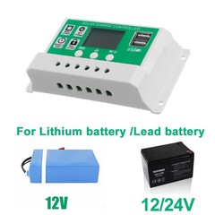 Automatic Charge Controller Home Energy Management 12V 24V Compatibility