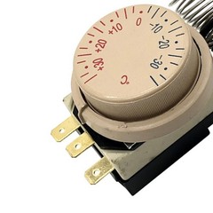 Thermostat for Household For Refrigerators ABS Plastic and Metal Construction