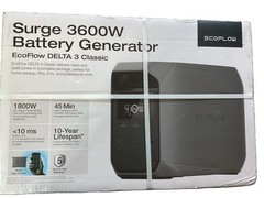 EcoFlow DELTA 3 Classic 1024Wh Portable Power Station – Excellent Condition