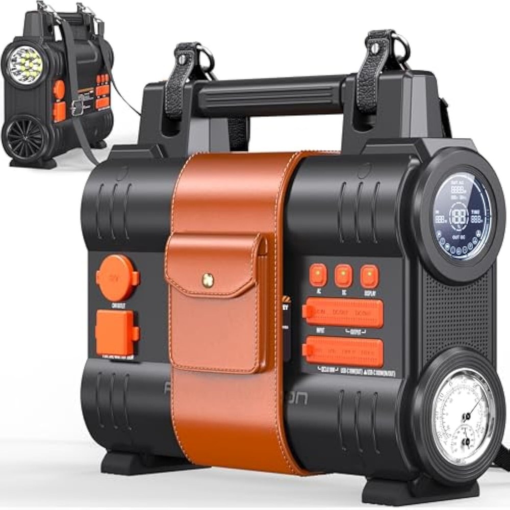 S300 Portable Power Station 300W（Peak 600W）288Wh Solar Generator