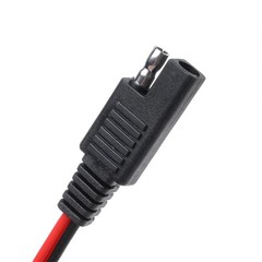 SAE Connector DIY Cable 18AWG Solar Panel Automotive Plug Extension Cord Wire