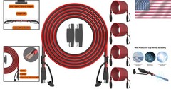 Universal SAE Connectors 25ft Extension Cable Pack of 4