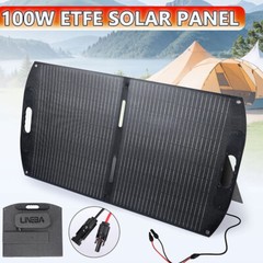 LINEBA 200W Solar Panel Foldable Off-Grid for Power Station 23.4% Efficiency