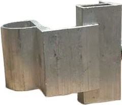 10 New Open Box Silver Clear Solar Panel Aluminum Mid Racking Clamps