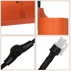 Cold Weather Kit for Generac- Battery Warmer Pad 7101 & Oil Heater Pad 7102,B…