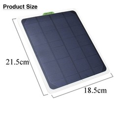 12V Solar Battery Charger – 20W Waterproof Solar Panel Kit 10A Trickle Charger