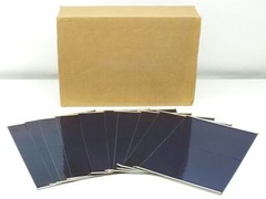 Uni-Solar Finished L-Strip Amorphous Solar Cells 7.5W 1.6V – Box of 100 Total
