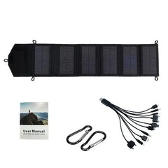 6-fold Foldable 800W Solar Panel Portable mobile Solar Panels Charger USB 5V