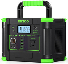 Estación de Energía Portátil 330W 288.6Wh con Carga Rápida 60W Solar, Nuevo