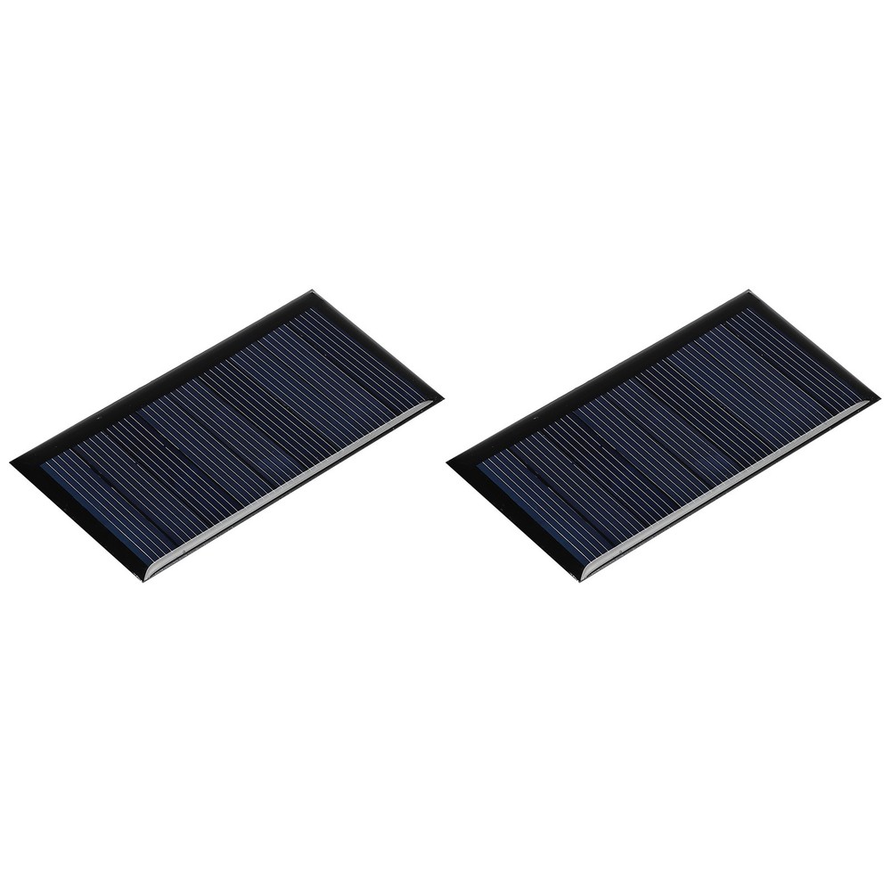 Mini Solar Cell Panel 4.5V 80mA 0.36W 77.5mm x 40.5mm 2pcs