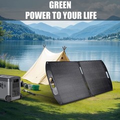 100W Folding Solar Panel Bag Portable Solar Charger for RV Camping Home Off Grid