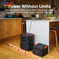3600 plus Portable Power Station 3600W AC Output 3584Wh LFP Solar Generator