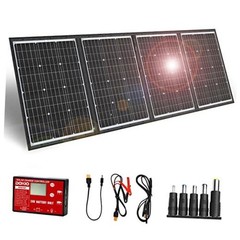 200W 36V Portable Foldable Solar Panel Kit, Compact 20×27.4in 200W 36v 20x27in