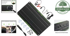 Lightweight 10W Solar Panel Charger for Car Battery and Motorcycle Maintenance