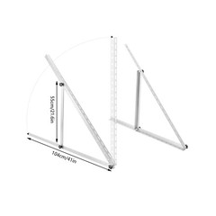 2 Pack 41 inches Adjustable Solar Panel RV Tilt Mount Brackets For Boat / Roof