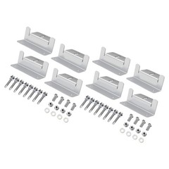Solars Panel Mounting Hardware Heavy Type Brackets Weather Resistant Metal Frame