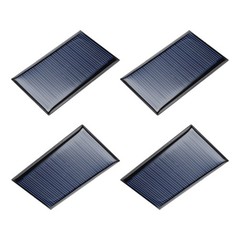 5PACK 6V 60mA Poly Mini Solar Cell Panel Module DIY Solar Panel 72mm x 45mm
