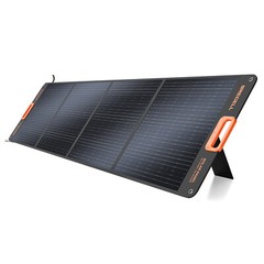Grecell 200W Portable Solar Panel Kit for Power Station Foldable Solar Charger