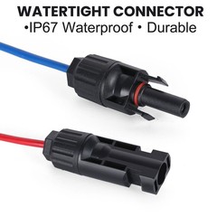WaterProof 5M x 2.5mm Solar Panel Cable Connect to Battery Solar Extension Wire