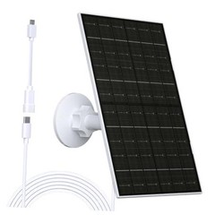 7W Solar Panel for Outdoor Eufycam 2/2 Pro/2C/2C Pro/E20/E40/E | 7W-1Pack