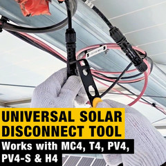 Solar Serpent – 5-In-1 Multipurpose Solar Connector Tool for MC4