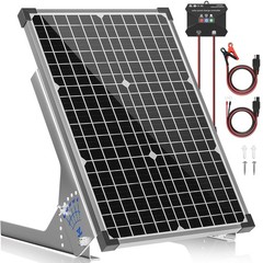 Voltset 30W Solar Panel Kit 12V MPPT Controller Adjustable
