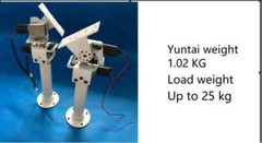 DC Dual-Axis Pan-tilt Solar Tracking Monitoring Robot Large Load X/ Y-axis