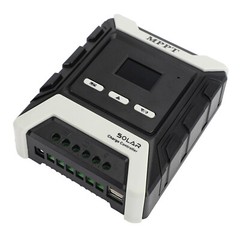 20-60A MPPT Solar Charge Controller Charger 12V/24V/48V with Color LCD Display