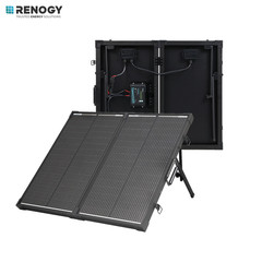 Renogy 100W 12V N-Type Portable Solar Panel Suitcase Kit with 20A PWM Controller