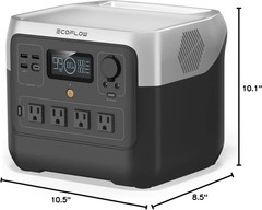 EF ECOFLOW Portable Power Station RIVER 2 Pro 768Wh LiFePO4 Battery 70 Min Fast