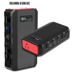 Portable Power Station 88Wh 65W AC Phone Tablet Battery Charger Solar Generator