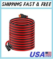 10AWG Tinned Copper Wire XT60i to Solar Panel Connector Extension Cable 35FT