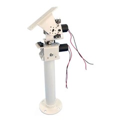 DC Dual Axis Pan Tilt Solar Tracking Monitor Heavy Duty High Torque All Metal