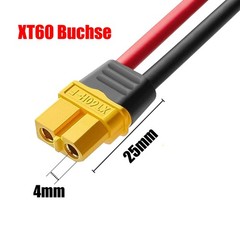 Mc4 to Xt60, 16FT Xt60 Connector Solar Charge Cable, 12AWG Pure Copper Solar