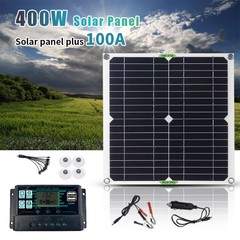 800W Solar Panel Kit 100A 12V Battery Charger w/ Controller Caravan Boat RV Car