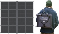400W Portable Solar Charger – Foldable Monocrystalline Solar Blanket for Camping