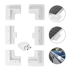 Reliable ABS Mounting Brackets for Solar Panels on RV and Camper Van Roofs