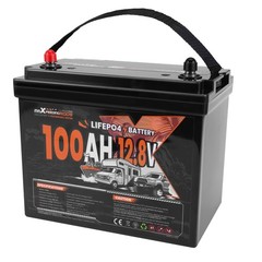 12V 100Ah LiFePO4 Battery for Marine Off Grid Solar, Low Temp Protection BMS