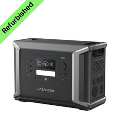 Dabbsson 2400W 1382Wh Portable Power Station LiFePO4 Battery Camping Refurbished
