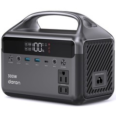 DaranEner Portable Power Station, 300W (Surge 600W) 192Wh Power Bank with 110…