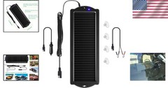 High-Efficiency Solar Battery Charger 12V with Blocking Diode – Easy to Use
