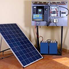 20A PWM Solar Panel Regulator Panel Battery Charge Controller LCD 2X USB 12V/24V