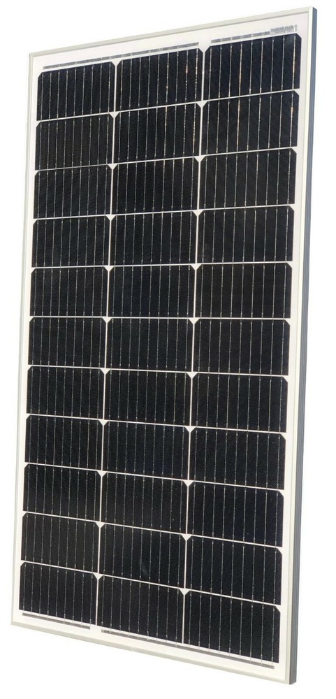 WindyNation 100 Watt 12 Volt Monocrystalline Solar Panel Battery Charger
