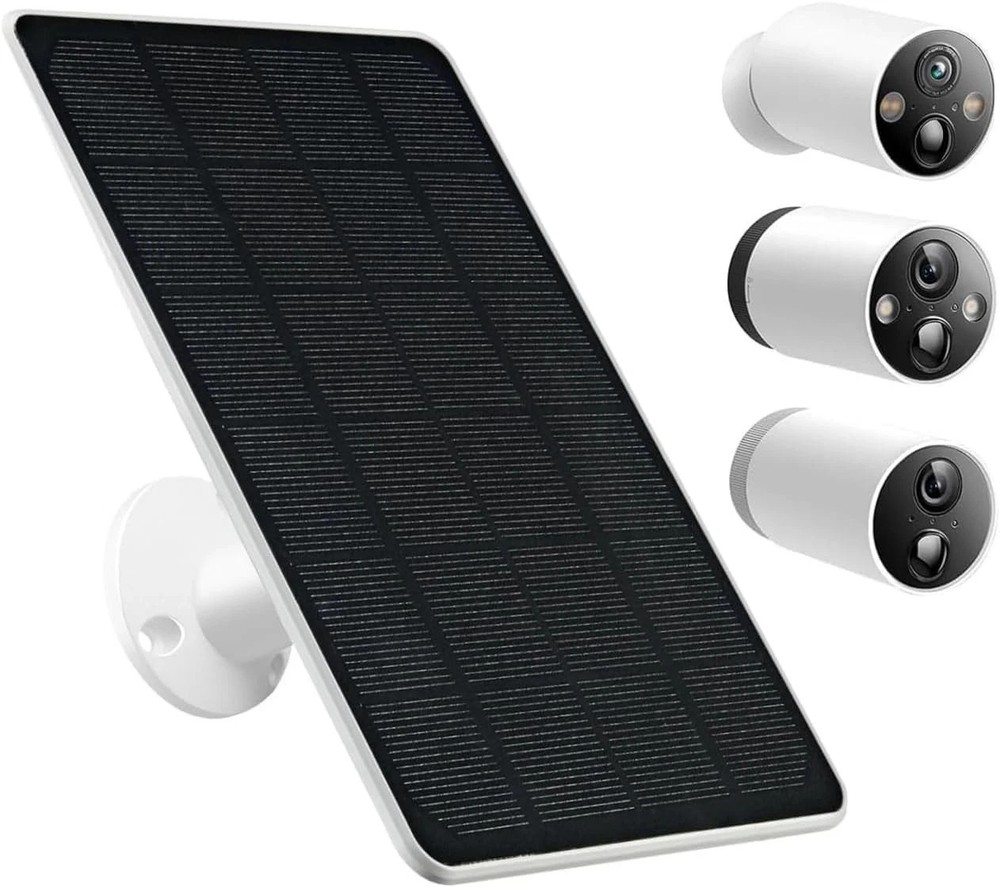 for Tapo Outdoor Security Camera, 5W Solar Charger Compatible with T