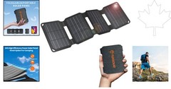 Lightweight 10W Solar Panel – Waterproof Charger for Camping & Travel