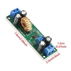 Efficient Voltage Reduction 10A DC to DC 6 5V48V to 1 25V30V Converter