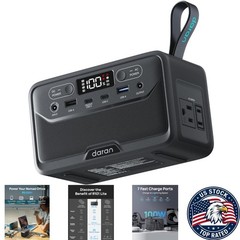 Lightweight 2026 Portable Power Station – Ideal for Travel, Home Backup & More